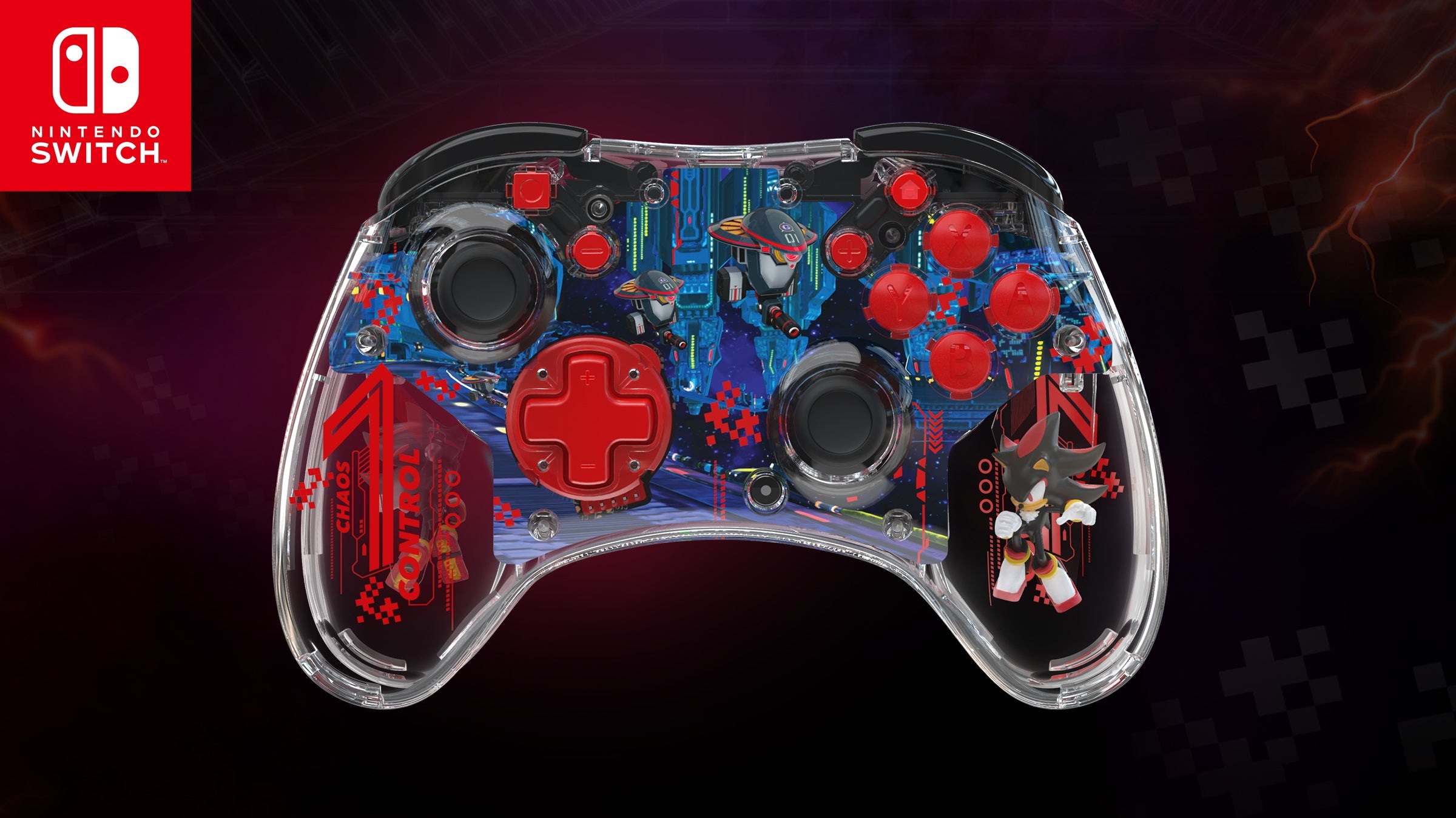 Turtle Beach - PDP REALMz Wireless Controller With Motion: Shadow Space Colony ARK - Nintendo Switch